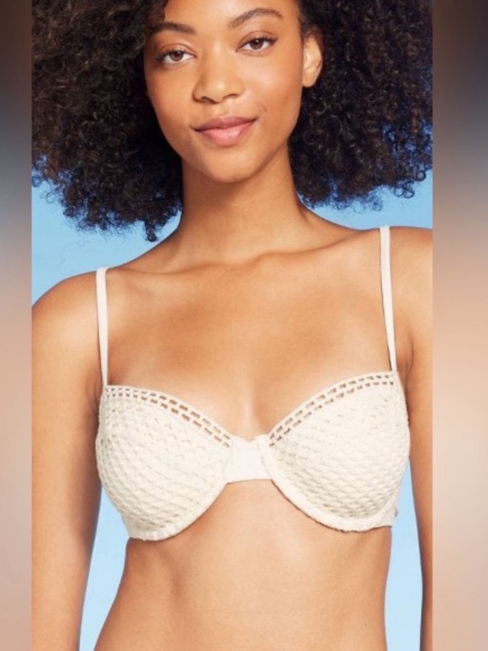 Shade&Shore Crochet Bikini Top